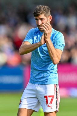 Fleetwood Town 'dan Ched Evans, 23 Ağustos 2025' te Highbury, Fleetwood, İngiltere 'deki Fleetwood Stadyumu' nda Fleetwood Town 'a karşı oynanan 2.