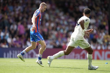 Premier Lig maçı sırasında Kristal Saray, Nottingham Ormanı 'na karşı Selhurst Park, Londra, 24 Ağustos 2025