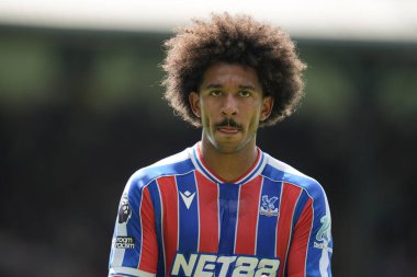 Kristal Saray 'dan Chris Richards Premier Lig maçı sırasında Kristal Saray, Nottingham Ormanı' na karşı Selhurst Park, Londra, 24 Ağustos 2025