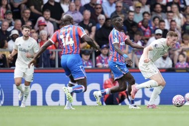 Premier Lig maçı sırasında Kristal Saray, Nottingham Ormanı 'na karşı Selhurst Park, Londra, 24 Ağustos 2025