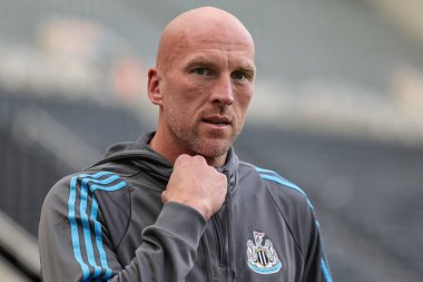 Newcastle Untie takımından John Ruddy, Premier League maçı sırasında St.James 's Park, Newcastle, İngiltere' de oynanan Newcastle United maçına geldi.