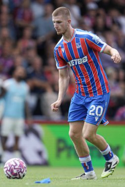 Kristal Saray 'dan Adam Wharton Premier Lig maçı sırasında Kristal Saray, Nottingham Ormanı' na karşı Selhurst Park, Londra, 24 Ağustos 2025