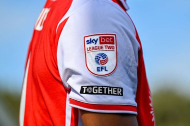 Fleetwood Town EFL Ligi 2 rozeti sahibi Elliot Bonds, 23 Ağustos 2025 'te Highbury, Fleetwood, İngiltere' deki Fleetwood Stadyumu 'nda Fleetwood Town - Oldham Athletic maçında Fleetwood 2.