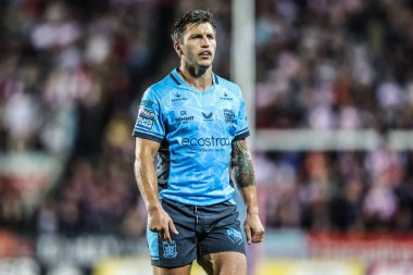 Hull FC 'den Tom Briscoe, Betfred Süper Lig 23. Maç sırasında St Helens vs Hull FC ile Birleşik Krallık' ın St Helens Stadyumu 'nda 22 Ağustos 2025' te oynanacak.