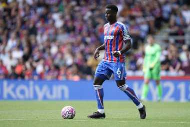 Kristal Saray 'dan Marc Guhi Premier Lig maçı sırasında Nottingham Ormanı' na karşı Kristal Saray, Selhurst Park, Londra, 24 Ağustos 2025