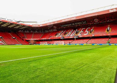 Bramall Lane 'in Gök Bahis Şampiyonası' ndaki genel görüntüsü Sheffield United ile Millwall arasında 23 Ağustos 2025 'te Bramall Lane, Sheffield, İngiltere' de oynanan karşılaşma.