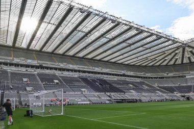 Premier Lig maçı sırasında St James Park 'ın genel görünümü Newcastle United' a karşı Liverpool St.James 's Park, Newcastle, İngiltere, 25 Ağustos 2025