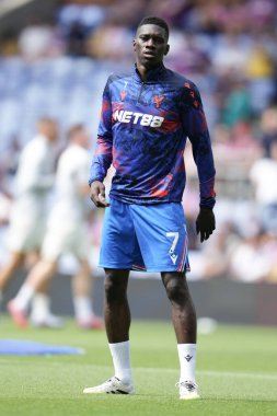 Kristal Saray 'dan Ismala Sarr Premier Lig maçı öncesinde Crystal Palace, Nottingham Ormanı' na karşı Selhurst Park, Londra, Birleşik Krallık, 24 Ağustos 2025