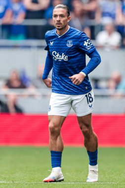 Everton 'dan Jack Grealish Premier Lig karşılaşmasında Everton, Brighton ve Hove Albion' a karşı Liverpool, Liverpool Stadyumu, 24 Ağustos 2025