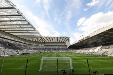 Premier Lig maçı sırasında St James Park 'ın genel görünümü Newcastle United' a karşı Liverpool St.James 's Park, Newcastle, İngiltere, 25 Ağustos 2025