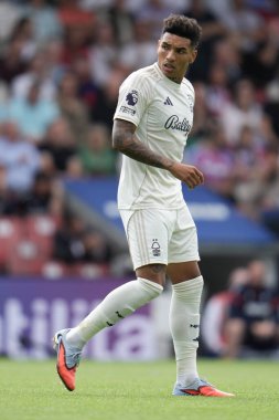 Nottingham Ormanı 'ndan Igor İsa Premier Lig maçı sırasında Kristal Saray, Nottingham Ormanı' na karşı Selhurst Park, Londra, Birleşik Krallık, 24 Ağustos 2025