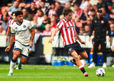 Sheffield United takımından Sydie Peck, 23 Ağustos 2025 'te Bramall Lane, Sheffield, İngiltere' de oynanan Sheffield United-Millwall maçında sahaya çıktı.