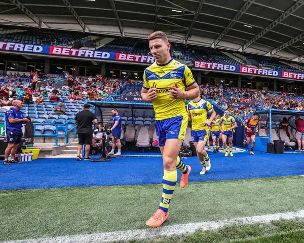 Warrington Wolves takımından George Williams 24 Ağustos 2025 'te İngiltere' nin Huddersfield Stadyumu 'nda oynanan 23. Betfred Süper Lig karşılaşmasında Huddersfield Giants ve Warrington Wolves maçına çıkıyor.