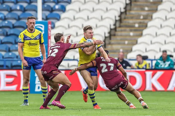 Warrington Wolves takımından George Williams, 24 Ağustos 2025 'te İngiltere' nin Huddersfield kentinde oynanan 23. Betfred Süper Lig karşılaşmasında Huddersfield Giants 'a karşı Warrington Wolves ile karşı karşıya geldi.