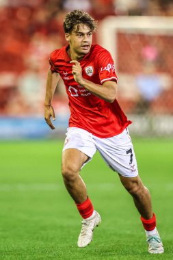 Barnsley 'li Caylan Vickers Carabao Kupası maçı sırasında Barnsley, Barnham United' a karşı Oakwell, Barnsley, Birleşik Krallık, 26 Ağustos 2025