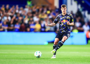 Leeds United takımından Jaka Bijol, 26 Ağustos 2025 'te Hillsborough, Sheffield, İngiltere' de Çarşamba günü oynanan Carabao Kupası maçında Leeds United 'a karşı oynamıştı.