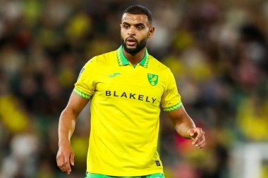 Norwich City 'den Matej Jurasek, Carabao Kupası maçı sırasında Norwich City ile Southampton arasındaki Carrow Road, Norwich, İngiltere, 26 Ağustos 2025