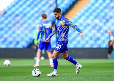 Sheffield 'den Rio Shipston Çarşamba günü Carabao Kupası maçında ısınma turunda Sheffield, Leeds United' a karşı Hillsborough, Sheffield, İngiltere 'de, 26 Ağustos 2025