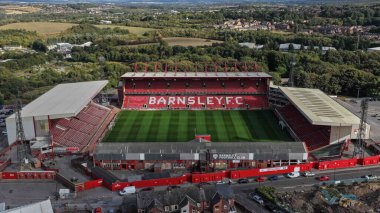Oakwell 'in Carabao Kupası maçı sırasında Oakwell, Barnsley-Rotherham United maçı sırasında 26 Ağustos 2025' te görüldü.