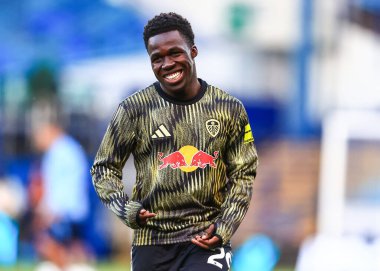 Leeds United takımından Wilfried Gnonto, 26 Ağustos 2025 'te Hillsborough, Sheffield, İngiltere' de Çarşamba günü oynanan Carabao Kupası maçında Leeds United 'a karşı.