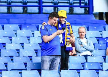 Leeds United taraftarları Carabao Kupası maçında Sheffield Çarşamba günü Hillsborough, Sheffield, İngiltere 'de Leeds United' a karşı, 26 Ağustos 2025