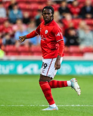 Barnsley 'den Reyes Cleary Carabao Kupası maçında Barnsley-Rotherham United maçı sırasında Oakwell, Barnsley, Birleşik Krallık' ta, 26 Ağustos 2025
