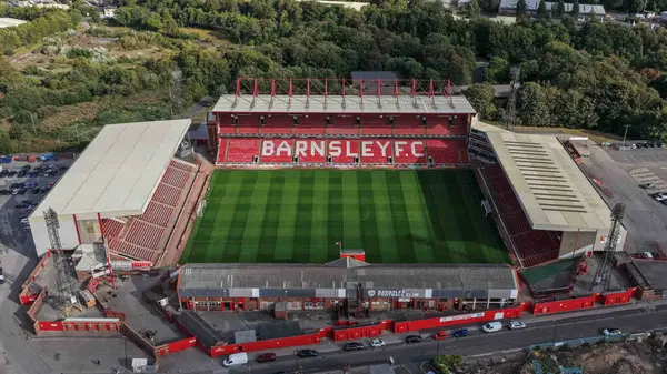 Oakwell 'in Carabao Kupası maçı sırasında Oakwell, Barnsley-Rotherham United maçı sırasında 26 Ağustos 2025' te görüldü.