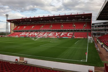 Oakwell, Barnsley-Rotherham United maçı sırasında 26 Ağustos 2025 'te Oakwell, Barnsley, İngiltere' de oynanan