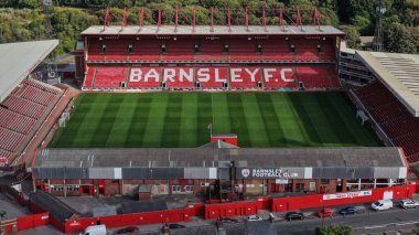 Oakwell 'in Carabao Kupası maçı sırasında Oakwell, Barnsley-Rotherham United maçı sırasında 26 Ağustos 2025' te görüldü.