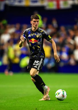 Leeds United takımından Sam Byram Carabao Kupası maçında Sheffield - Leeds United - Hillsborough, Sheffield, Birleşik Krallık, 26 Ağustos 2025