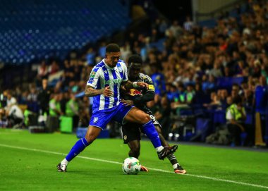 Sheffield Çarşamba günü Leeds United takımından Liam Palmer, 26 Ağustos 2025 'te Hillsborough, Sheffield, İngiltere' de Çarşamba günü oynanan Carabao Cup maçında Leeds United 'a karşı Wilfried Gnonto' yu oyaladı.