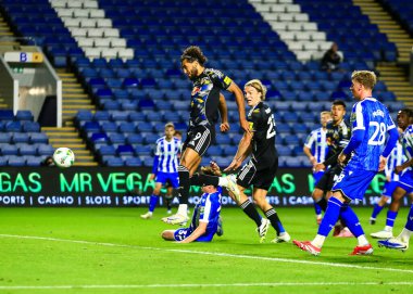 Leeds United 'dan Dominic Calvert-Lewin, 26 Ağustos 2025' te Hillsborough, Sheffield, İngiltere 'de Çarşamba günü oynanan Carabao Kupası maçında gol atma şansı yakaladı.