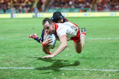 Hull KR 'dan Joe Burgess, 29 Ağustos 2025' te İngiltere 'nin Hull kenti Kingston' da oynanan Sewell Group Craven Park 'ta oynanan 24.