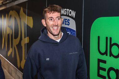 Warrington Wolves 'tan Stefan Ratchford, 29 Ağustos 2025' te İngiltere 'nin Warrington şehrinde oynanan 24. Betfred Süper Lig karşılaşmasında Warrington Wolves - Salford Red Devils maçına geldi.