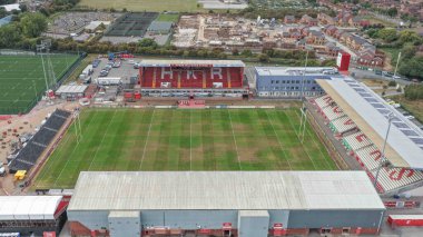 The Sewell Group Craven Park 'ın Betfred Super League Round 24 maçındaki hava görüntüsü Hull KR ile St Helens arasında oynanan Sewell Group Craven Park, Kingston üzerine Hull, Birleşik Krallık, 29 Ağustos 2025