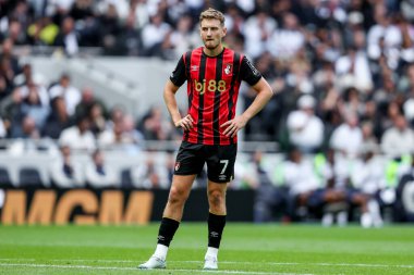AFC Bournemouth takımından David Brooks, Premier Lig maçında Tottenham Hotspur 'a karşı Bournemouth Tottenham Hotspur Stadyumu, Londra, 30 Ağustos 2025
