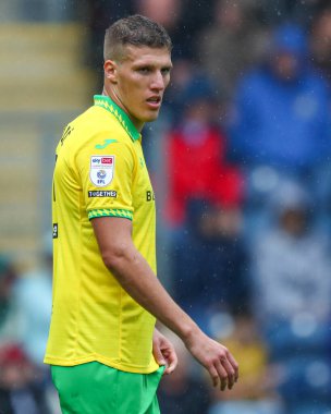 Norwich City 'den Jakov Medi Gökyüzü İddia Şampiyonası' nda Blackburn Rovers Norwich City 'ye karşı, Ewood Park, Blackburn, Birleşik Krallık, 30 Ağustos 2025