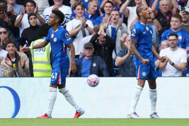 Chelsea 'den Joao Pedro, 30 Ağustos 2025' te Stamford Bridge, Londra 'da oynanan Premier League karşılaşmasında golü kutluyor.