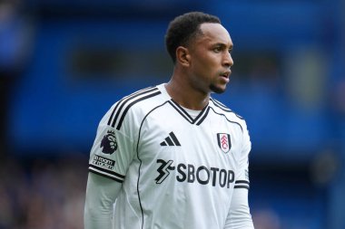 Premier Lig karşılaşmasında Fulham 'dan Kenny Tete Stamford Bridge, Londra' da Chelsea 'ye karşı, 30 Ağustos 2025