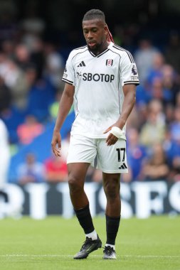Premier Lig karşılaşmasında Fulham 'dan Alex Iwobi, 30 Ağustos 2025' te Stamford Bridge, Londra 'da Chelsea Fulham' a karşı.