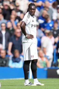 Fulham 'dan Calvin Bassey Premier Lig karşılaşmasında Chelsea Fulham' a karşı Stamford Bridge, Londra, Birleşik Krallık, 30 Ağustos 2025