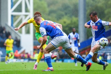 Gökyüzü İddia Şampiyonası sırasında Blackburn Rovers Norwich City 'ye karşı Ewood Park, Blackburn, Birleşik Krallık, 30 Ağustos 2025