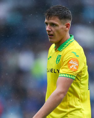 Norwich City 'den Ante Crnac Gökyüzü İddia Şampiyonası maçında Blackburn Rovers Norwich City' ye karşı, Ewood Park, Blackburn, Birleşik Krallık, 30 Ağustos 2025
