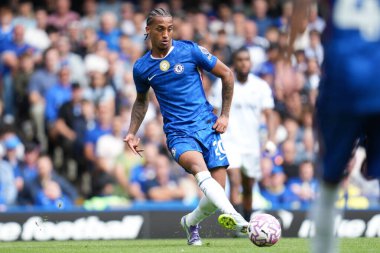 Chelsea 'li Joao Pedro, 30 Ağustos 2025' te Stamford Bridge, Londra 'da oynanan Premier League karşılaşmasında pas attı.