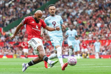 Manchester United 'dan Bryan Mbeumo 30 Ağustos 2025' te Old Trafford, Manchester, İngiltere 'de oynanan Premier League maçında gol attı.