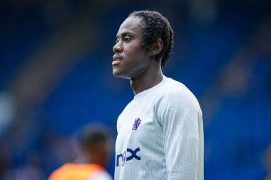 Chelsea Premier Ligi öncesinde Trevor Chalobah Stamford Bridge, Londra 'da Chelsea Fulham' a karşı, 30 Ağustos 2025