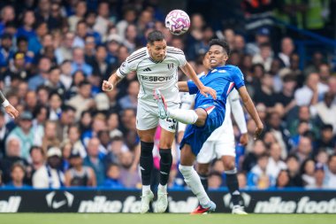 Chelsea 'li Estevao, 30 Ağustos 2025' te Stamford Bridge, Londra, İngiltere 'de oynanan Premier League maçında Chelsea Fulham' la karşı karşıya geldi.
