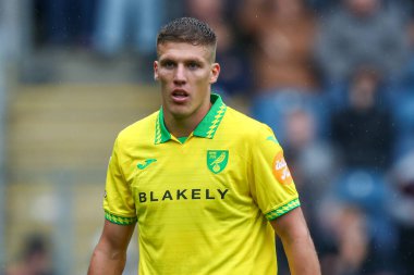Norwich City 'den Jakov Medi Gökyüzü İddia Şampiyonası' nda Blackburn Rovers Norwich City 'ye karşı, Ewood Park, Blackburn, Birleşik Krallık, 30 Ağustos 2025