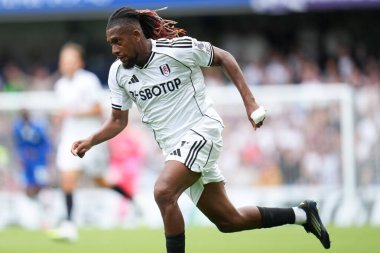 Premier Lig karşılaşmasında Fulham 'dan Alex Iwobi, 30 Ağustos 2025' te Stamford Bridge, Londra 'da Chelsea Fulham' a karşı.