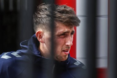 Sunderland 'dan Dan Neil, 30 Ağustos 2025' te İngiltere 'nin Sunderland-Brentford Stadyumu' nda oynanan Premier League maçı sırasında geldi.